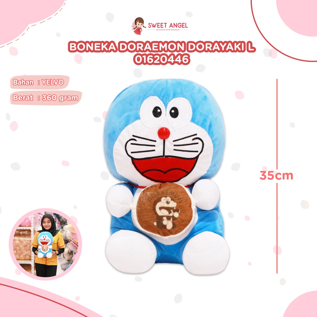 BONEKA DORAEMON DORAYAKI L
