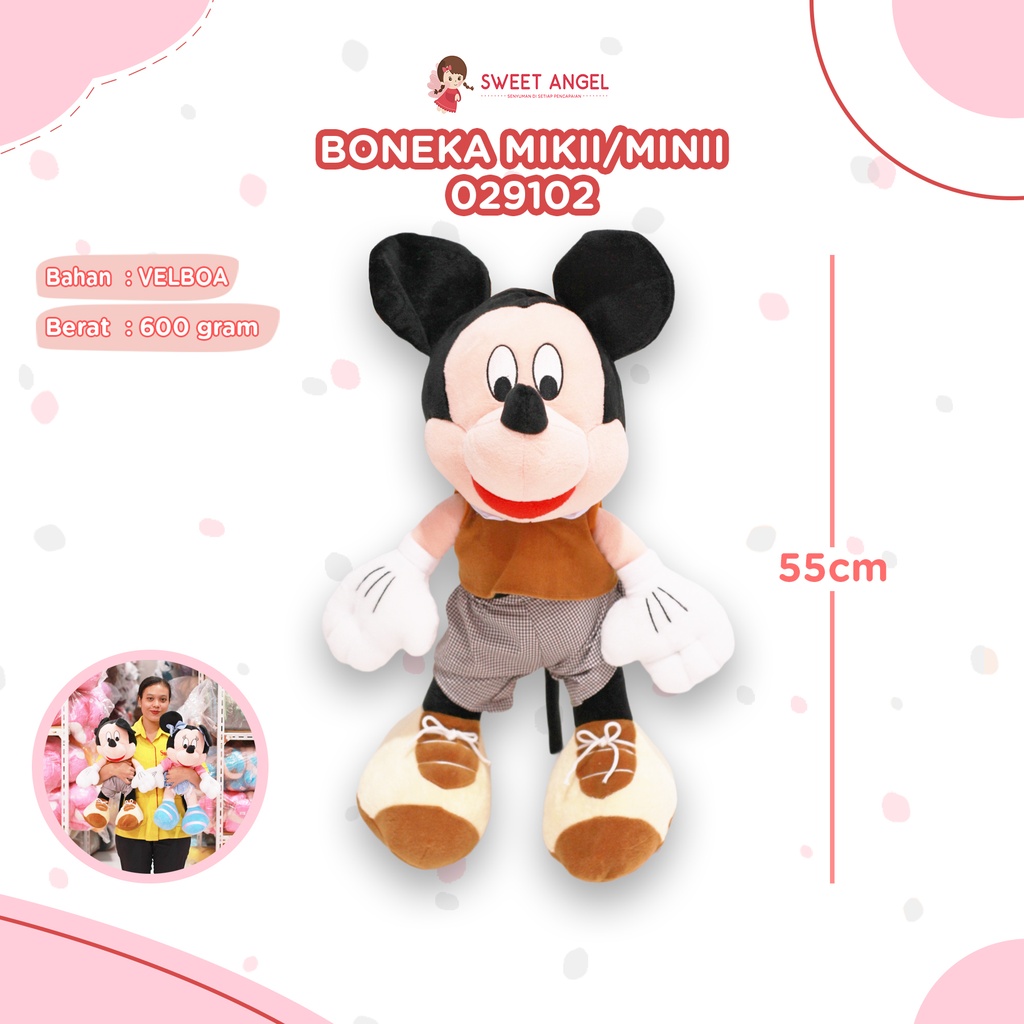 BONEKA MIKII/MINII 20"