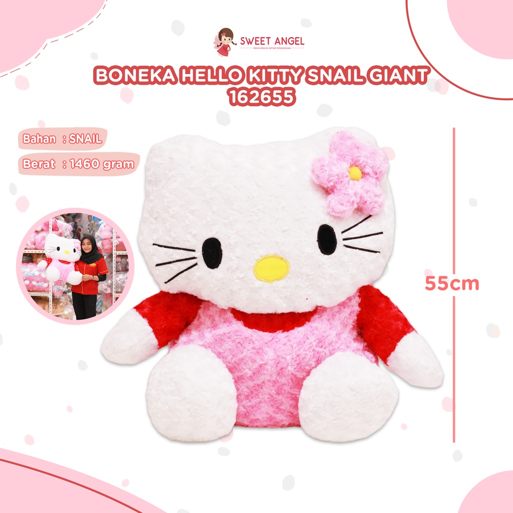 BONEKA HALLO KITI SNAIL GIANT