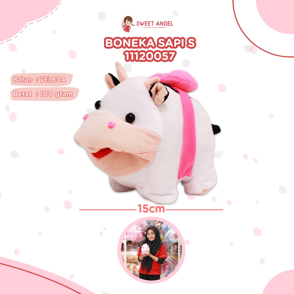 [11120057] BONEKA SAPI S KECIL S" HEWAN