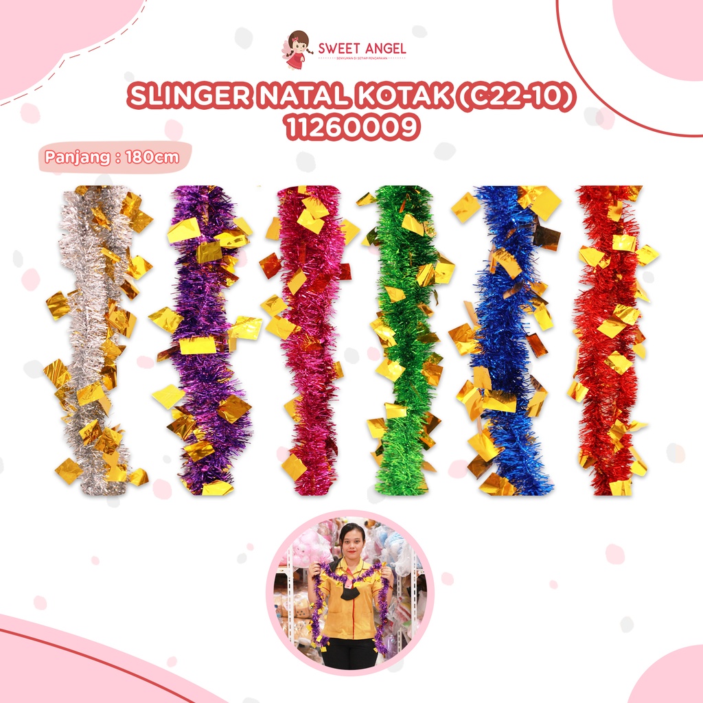 SLINGER NATAL KOTAK (C22-10)