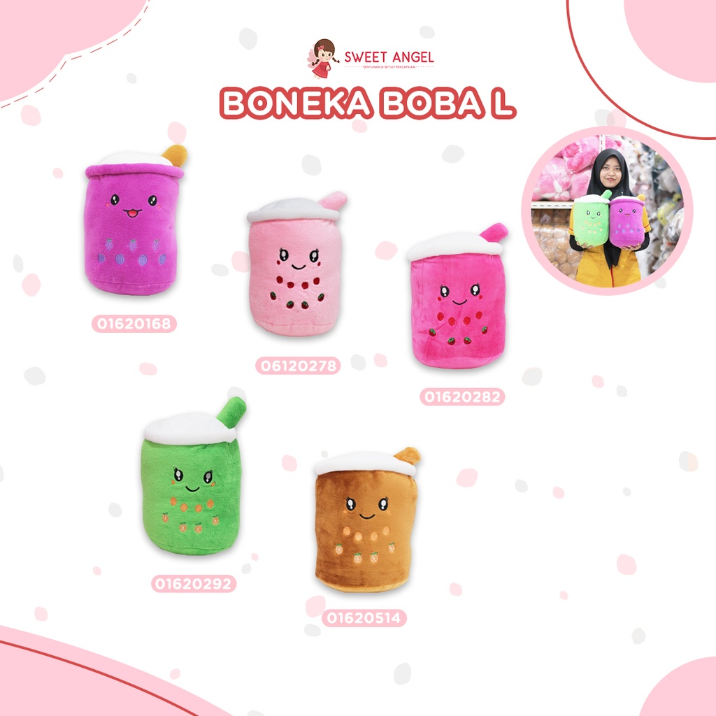 [01620292P4] BONEKA BOBA L (Hijau)