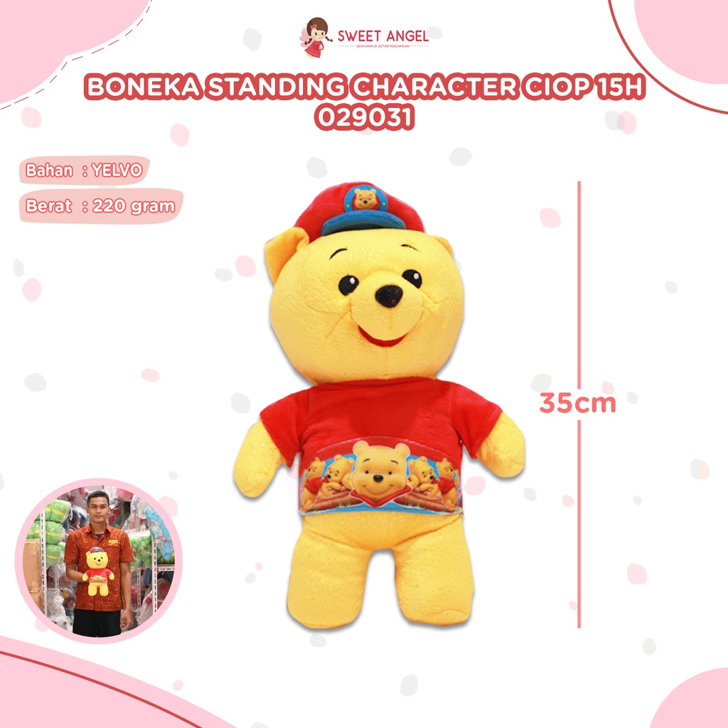 [029031P6] BONEKA STANDING CHARACTER CIOP 15H