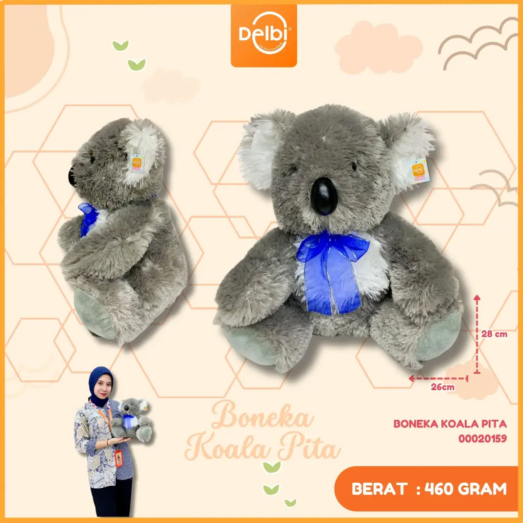 [00020159] BONEKA KOALA PITA