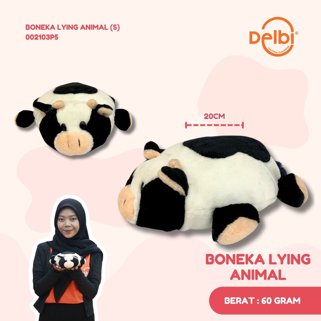 [002103P5] BONEKA LYING ANIMAL (S)