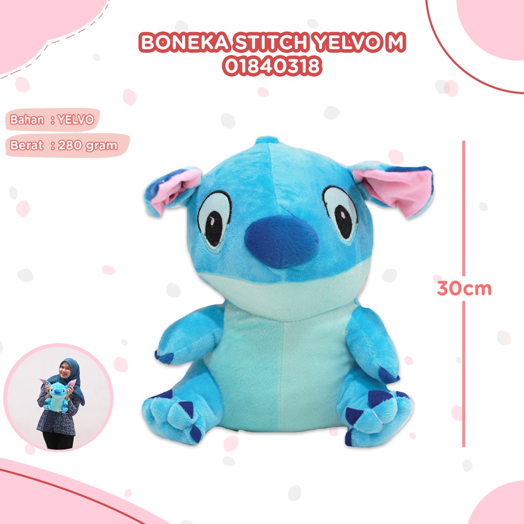 [01840318] BONEKA STITCH YELVO M