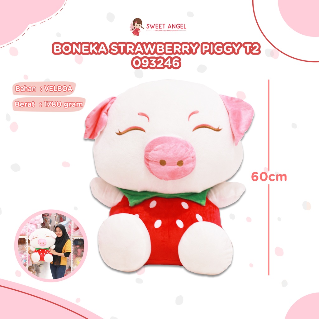 [093246P6] BNK STRAWBERRY PIGGY T2-50