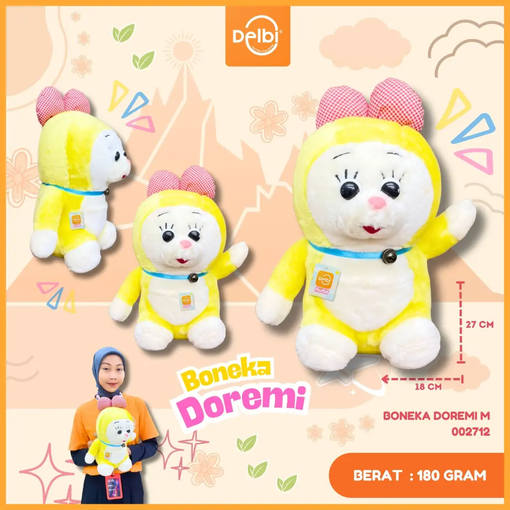 [002712] BONEKA DOREMI M