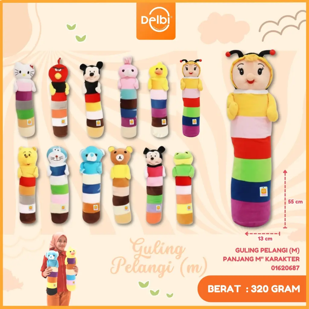[01620687] GULING PELANGI (M) PANJANG M" KARAKTER