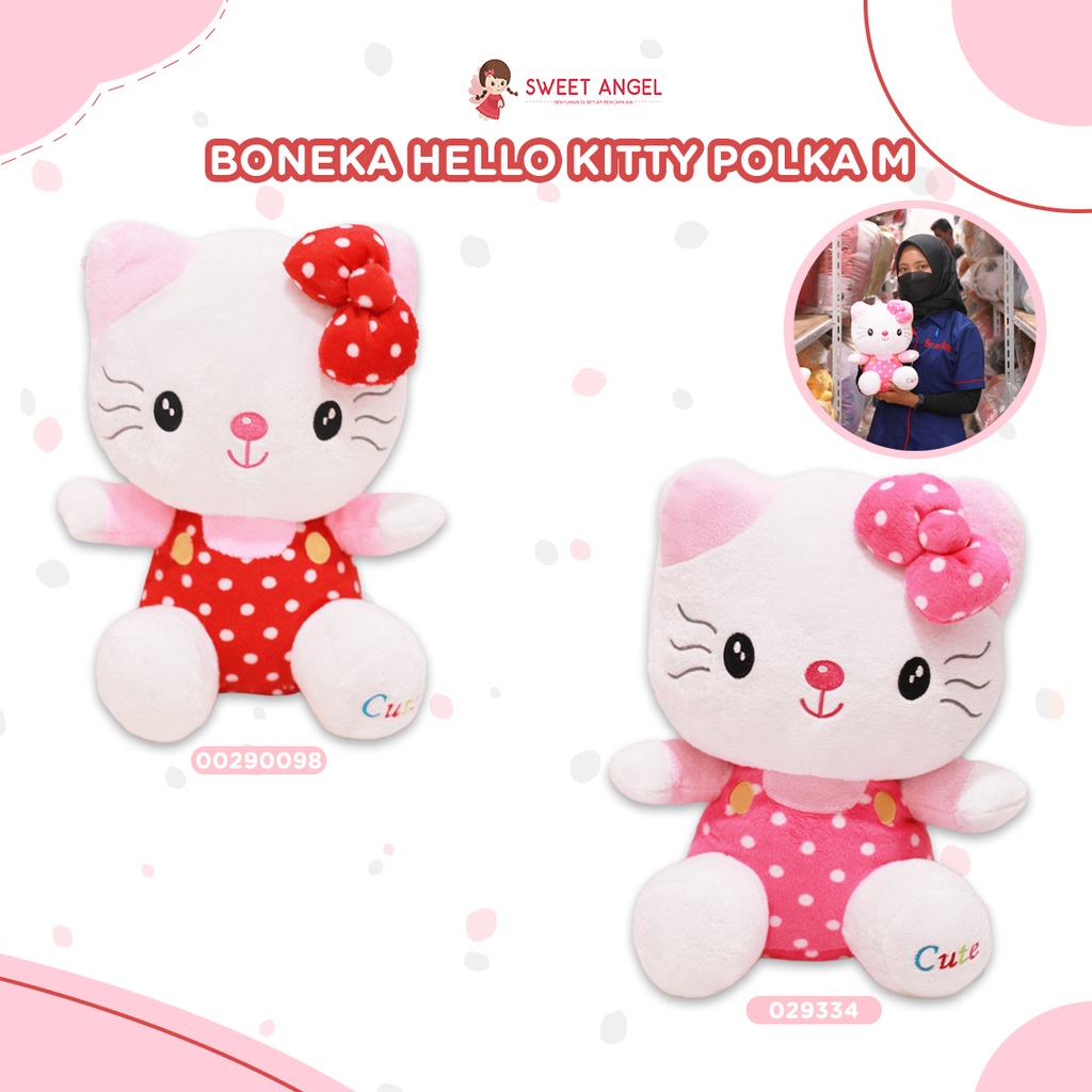 BONEKA HELLO KITTY POLKA M