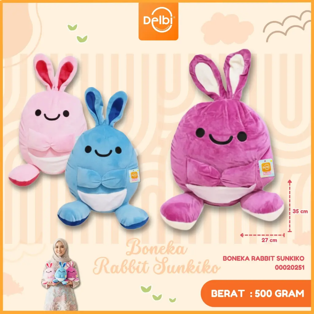 [00020251] BONEKA RABBIT SUNKIKO