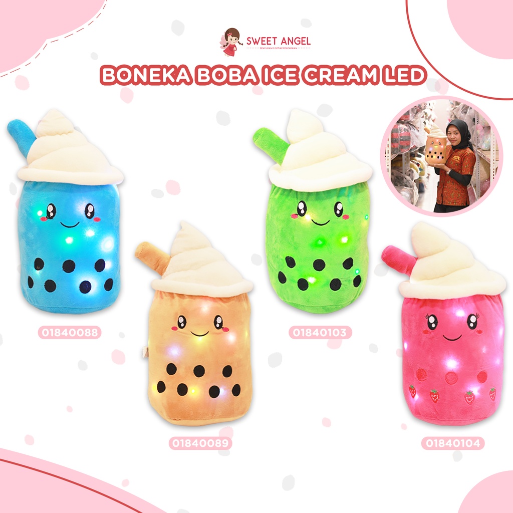 [01840345] BONEKA BOBA ICE CREAM