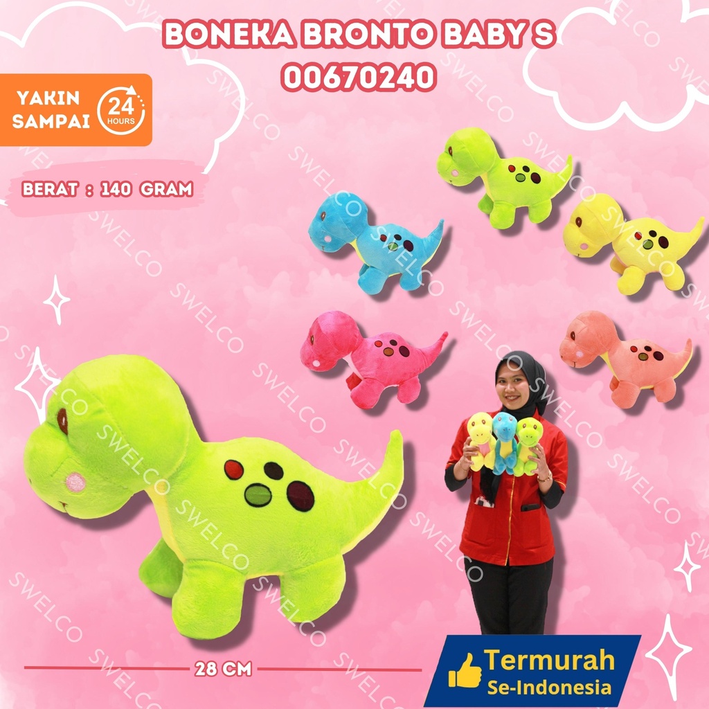 BONEKA BRONTO BABY S DINO S" KECIL
