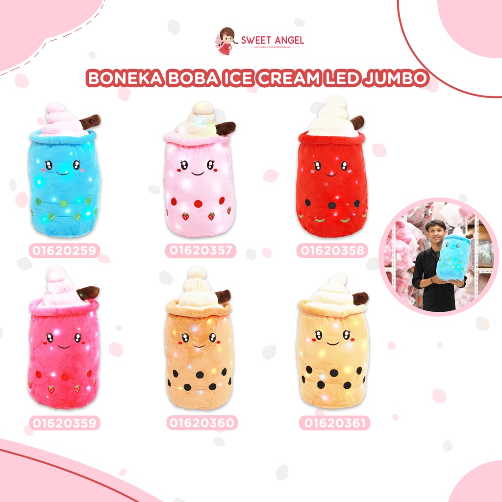 [01620712] BONEKA BOBA ICE CREAM JUMBO