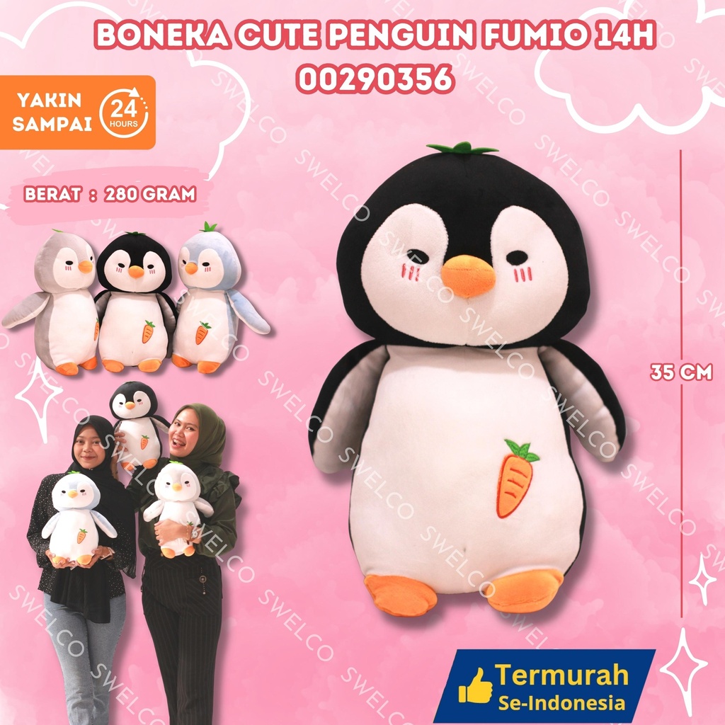 BONEKA CUTE PENGUIN FUMIO 14H'