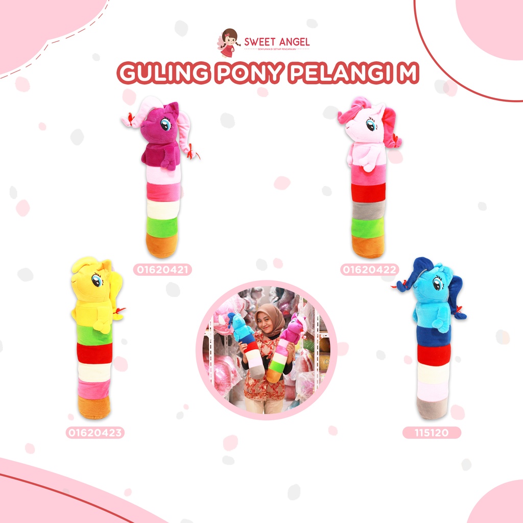 [01620722] GULING PONY PELANGI (M) UNICORN M" KUDA PONI