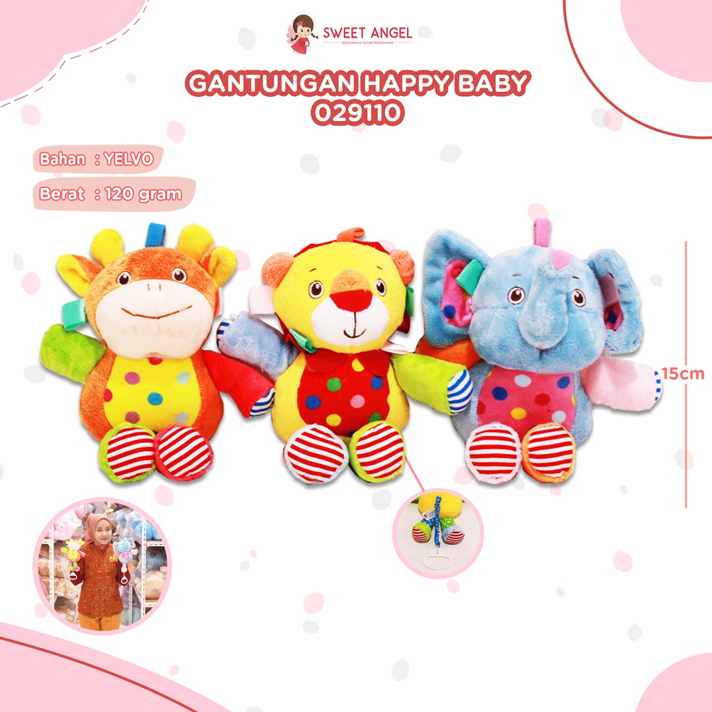 [029110P5] GANTUNGAN HAPPY BABY W/ MUSIC 9H'