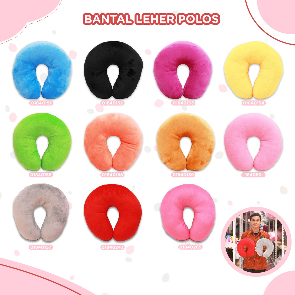 BANTAL LEHER POLOS WARNA WARNI