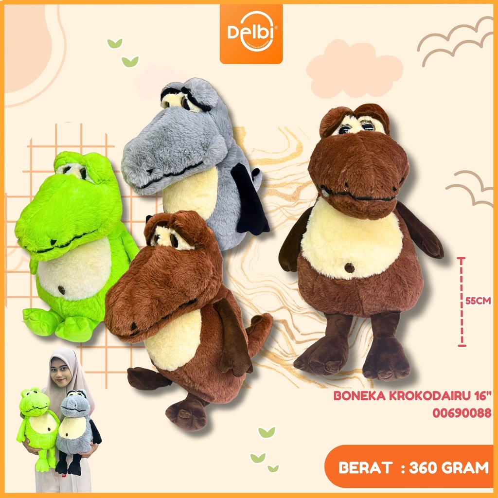[00690088] BONEKA KROKODAIRU 16"