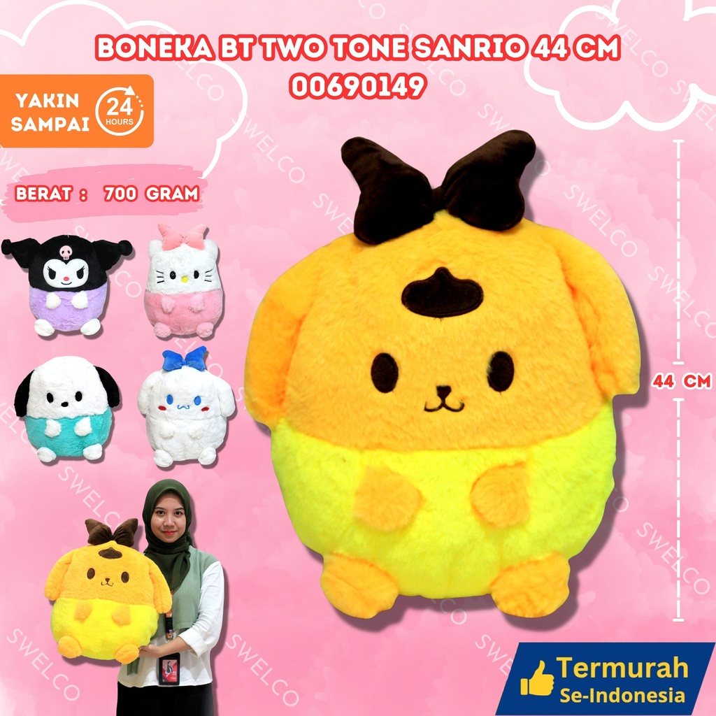 [00690149] BONEKA BT TWO TONE SANRIO 44CM