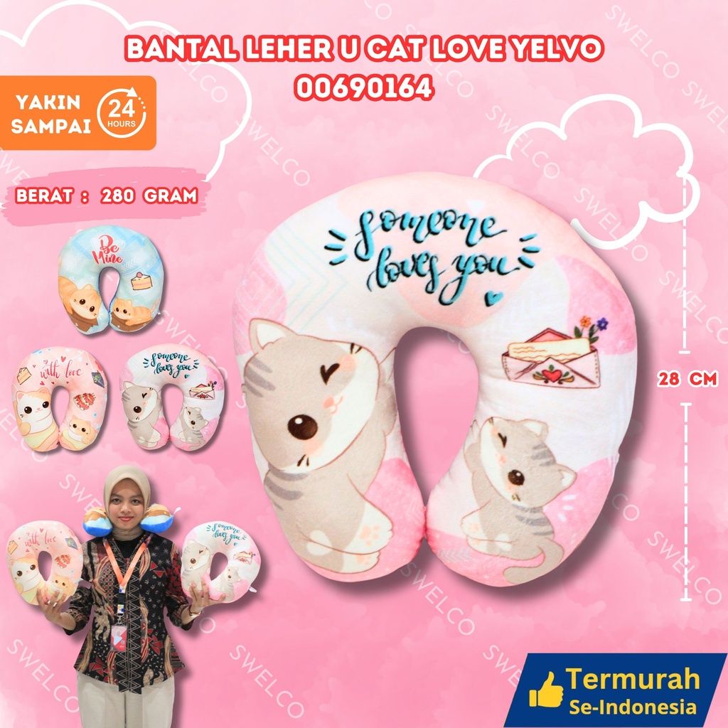 BANTAL LEHER U CAT LOVE YELVO PIKNIK MOBIL KUCING