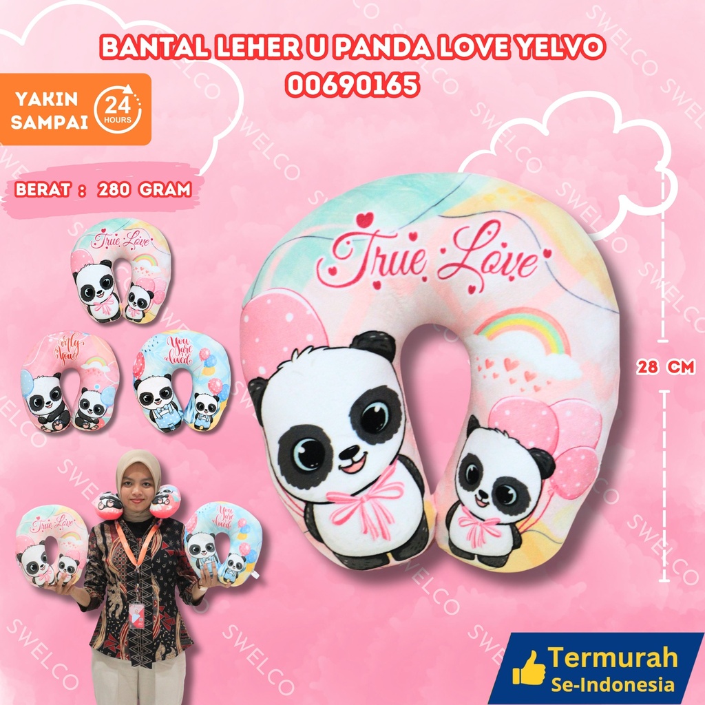 BANTAL LEHER U PANDA LOVE YELVO PIKNIK MOBIL