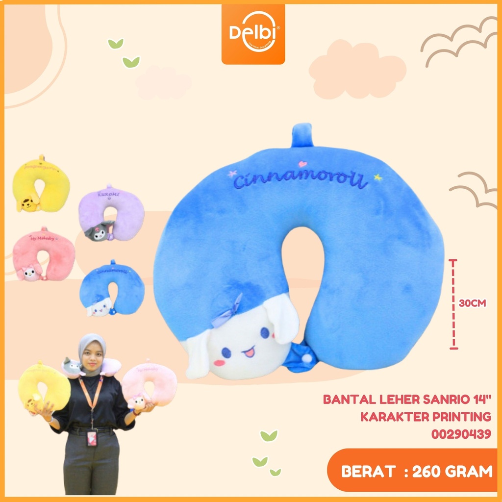 [00290439] BANTAL LEHER SANRIO 14" KARAKTER PRINTING