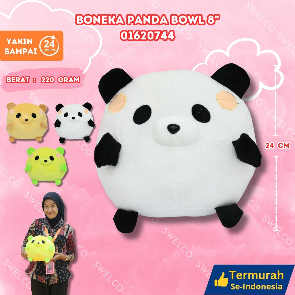 [01620744] BONEKA PANDA BOWL 8"