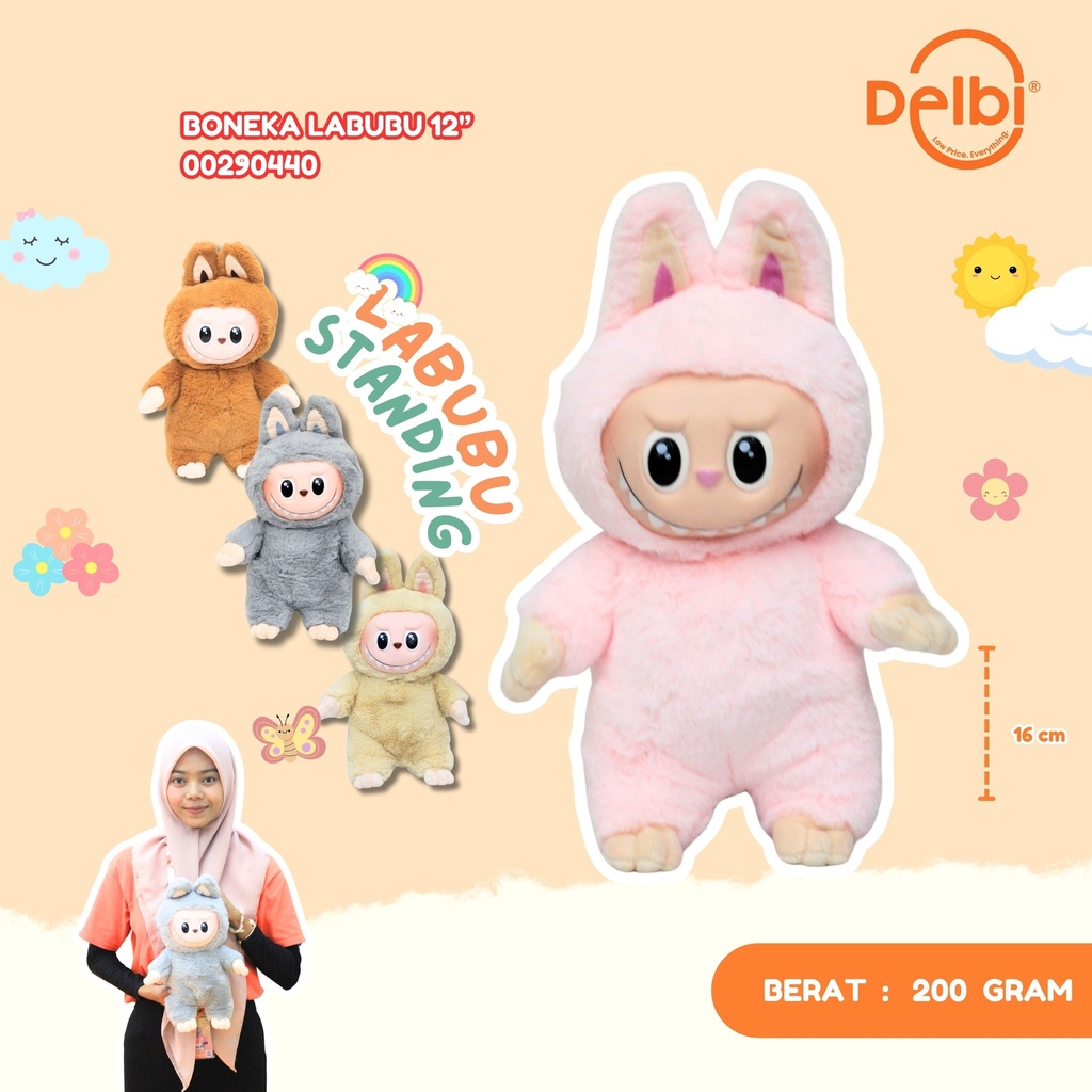 [00290440] BONEKA LABUBU 12" KARAKTER