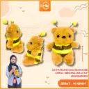 GANTUNGAN KUNCI BEAR X BEE ANIMAL BERUANG LEBAH 5H"