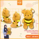 BONEKA BEAR X BEE ANIMAL BERUANG X LEBAH 15H"