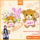BONEKA ANIMAL NELLA HEWAN 8H"