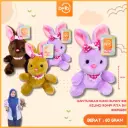 GANTUNGAN KUNCI BUNNY BIB KELINCI ROMPI PITA 5H'