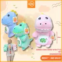 BONEKA DINO HOKIE W/RATTLE 10H'
