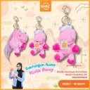 Boneka Gantungan Kunci Dizzy Unicorn Kuda Pony 5H'