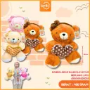 BONEKA BEAR BANDO LOVE PUR BERUANG LUCU 