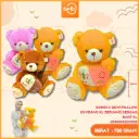 BONEKA BEAR PILLLOW KUMBANG XL BERUANG DENGAN BANTAL