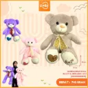 BONEKA BEAR SYALL RAJUT XL BERUANG LUCU