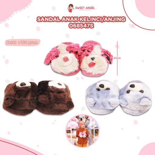 [068547S] SANDAL ANAK KELINCI/ANJING