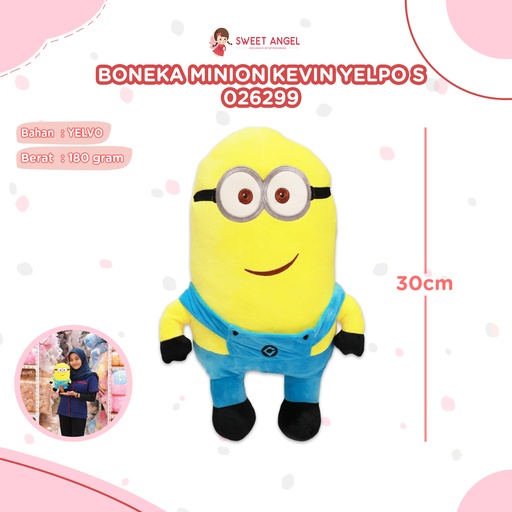 [026299] BONEKA MINION KEVIN YELPO S