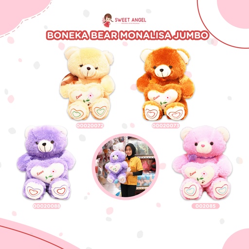 BONEKA BEAR MONALISA JUMBO