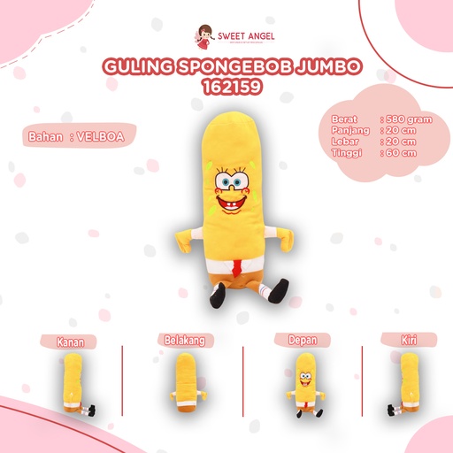[162159] GULING SPONGEBOB JUMBO KARAKTER