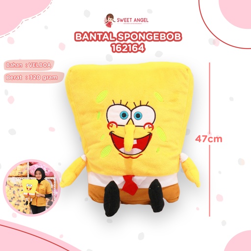 [162164] BANTAL SPONGEBOB (B) BESAR KARAKTER B"