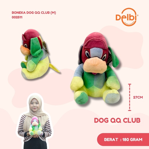 [002511] BONEKA DOG QQ CLUB (M)
