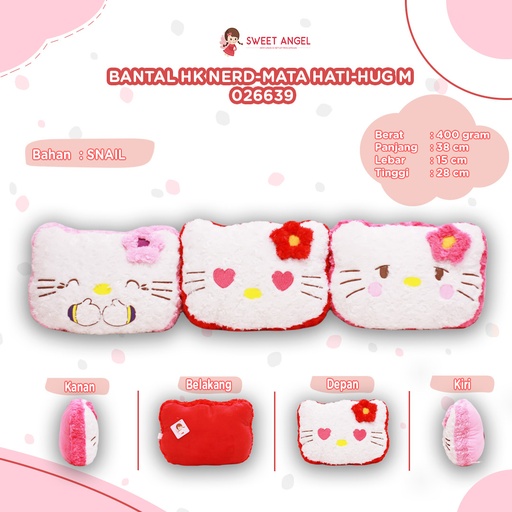 [026639] BANTAL HK NERD/MATA HATI/HUG M