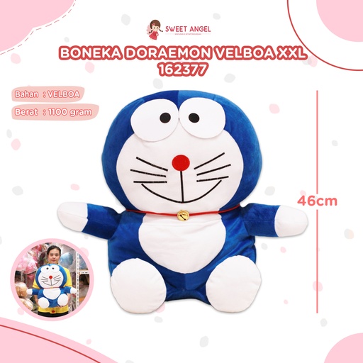 [162377] BONEKA DORAEMUN VELBOA XXL KARAKTER BESAR