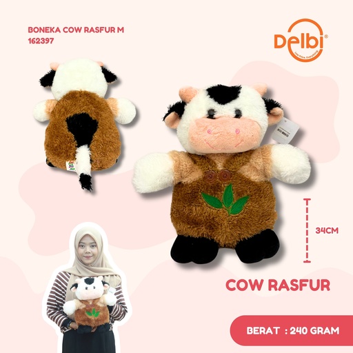 [162397] BONEKA COW RASFUR M