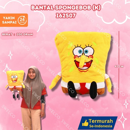 [162507] BANTAL SPONGEBOB (K) KARAKTER K"