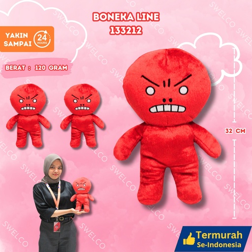 [133212] BONEKA LINE