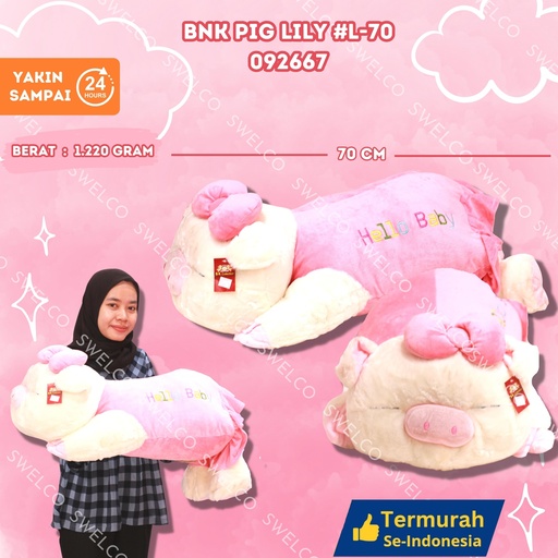 [092667] BNK PIG LILY (L-70